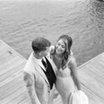 Wedding photos in Portland taken with a film camera